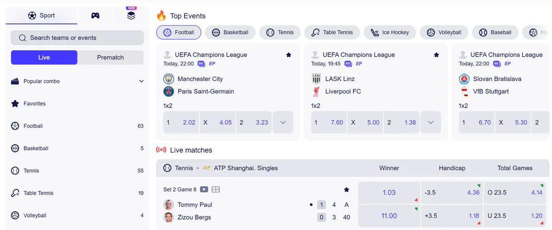 Online Betting